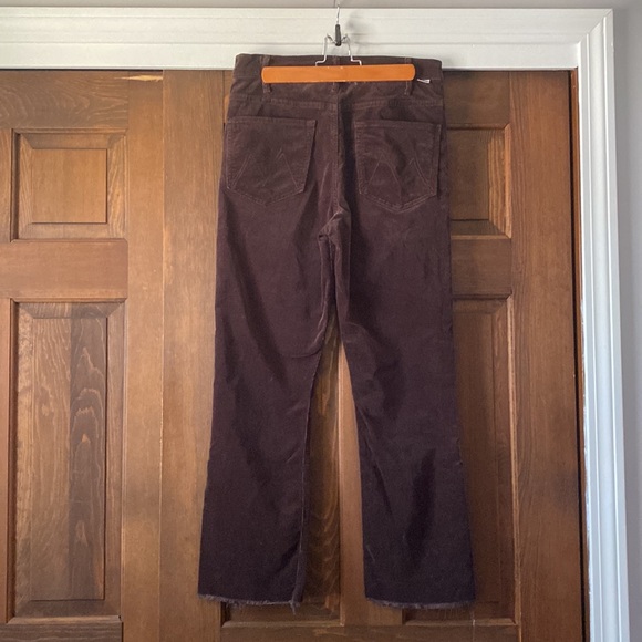 Mother denim the hustler ankle Fray corduroys in hopscotch size 30 - Picture 2 of 6